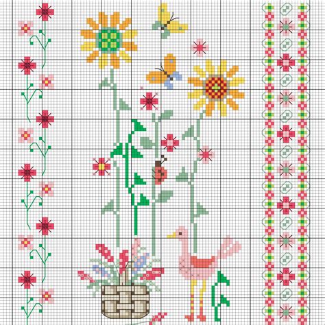 Fr Hlings Blumen Sticken Entdecke Zahlreiche Kostenlose Charts Zum