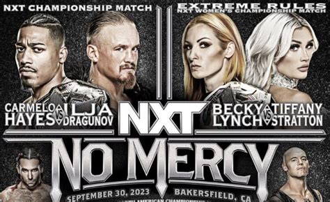 Cant Knock The Hustle Nxt No Mercy 2023 Review