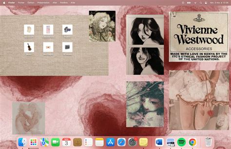 Laptop Pc Wallpaper Coquette Balletcore Aesthetic Etsy