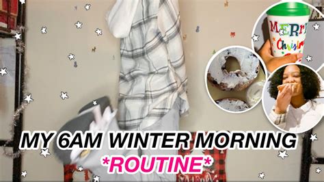 6am Winter Morning Routine 2022 Realistic And Productive Youtube