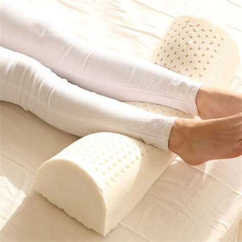 Aqumotic Led Or Foot Elevation Pillow Rest Long Pillows Latex Foam