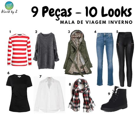 Mala De Viagem B Sica Para O Inverno Pe As Looks