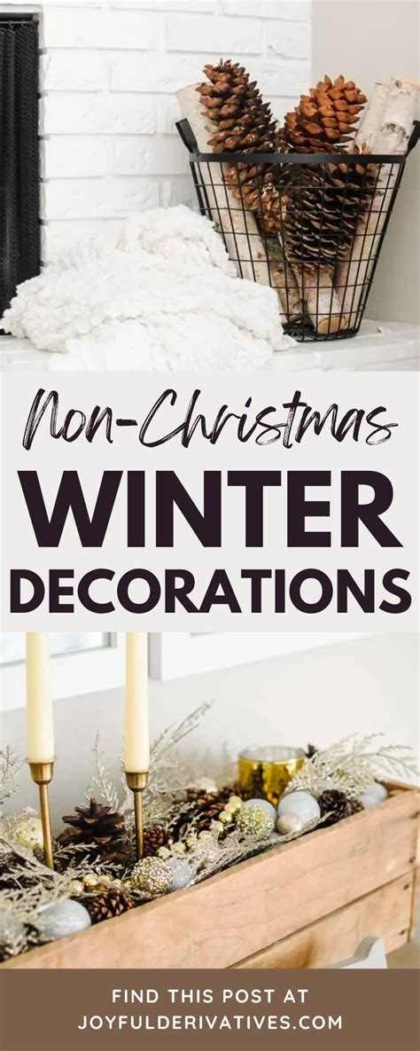 The Best Ideas For Winter Decorations Not Christmas Winter Decor