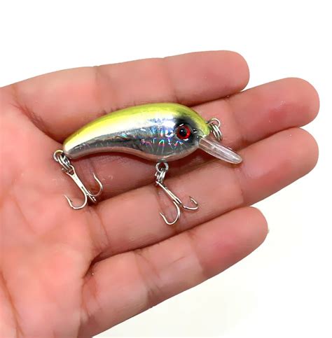 HENGJIA 1PCS 5cm 4 8g Swim Fish Fishing Lure Artificial Hard Crank Bait