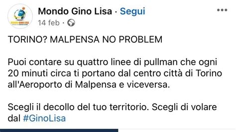 Cancellazione Voli Foggia Torino Vola Gino Lisa Punzecchia L Altro