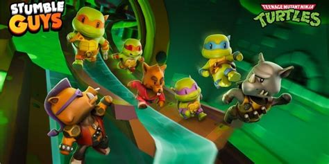 Stumble Guys Teams Up With Teenage Mutant Ninja Turtles For A Radical