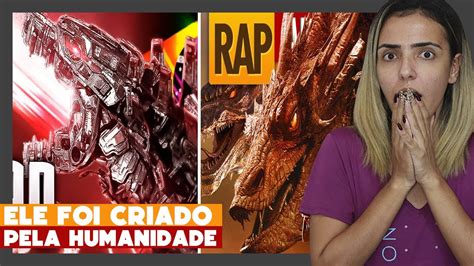 React Rap Do Mechagodzilla Monsterverse Papyrus Da Batata Rap Do