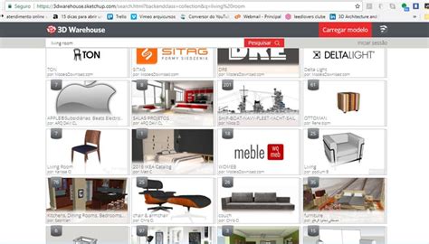 Sketchup Warehouse Aprenda Baixar Objetos Do 3d Warehouse Cursos De Arquitetura