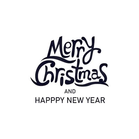 Premium Vector Merry Christmas And Happy New Year Banner With Christmas Decoration