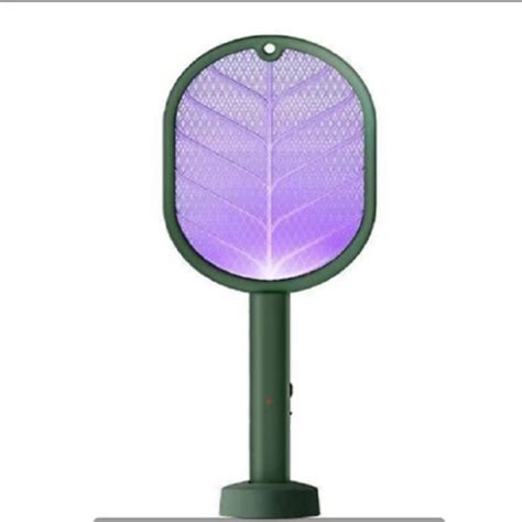 Green Raquette Anti Moustiques Lectrique V Avec Lampe Uv Aste