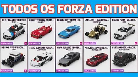 Todos Os Carros Do Forza Horizon