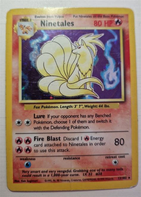 Ninetails Pokemon Card Values Mavin