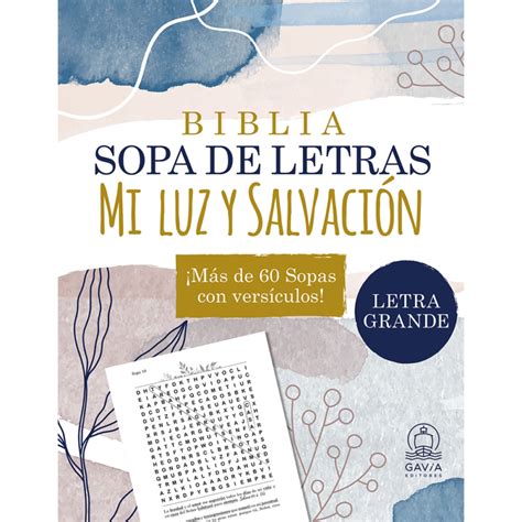 Pack De Sopa De Letras Biblica De Vers Culos Mi Luz Y Salvaci N Y