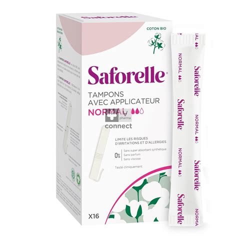 Saforelle Coton Protect Bio Tampons Applicateurs Normal Pi Ces