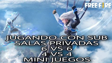 DIRECTO DE FREE FIRE SALA CON PREMIO JUGANDO CON SUB EN SALAS