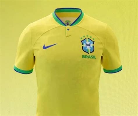 Camiseta Nike Brasil I 2022 23 Supporter Masculina