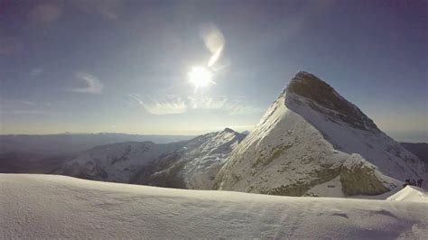 Canal Cambron Monte Cavallo In Invernale Alpi Apuane Youtube