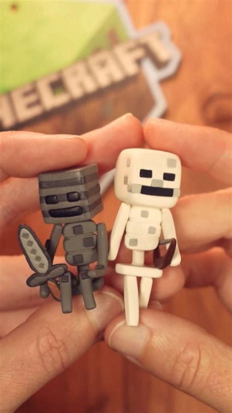 How To Make Your Own Minecraft Mini Figures Polymer Clay Chibi