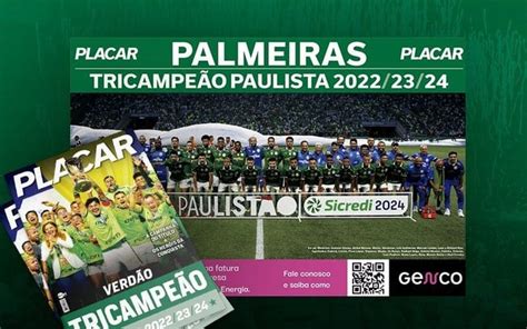 Baixe O P Ster Placar Do Palmeiras Campe O Paulista De