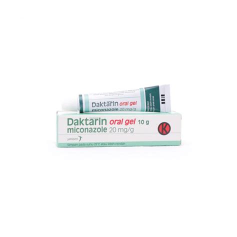 Daktarin Oral Gel 10 G Kegunaan Efek Samping Dosis Dan Aturan Pakai