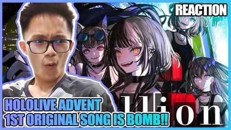 HOLOLIVE ENGLISH ADVENT DEBUT SONG REBELLION MV Reaction THE NEW 3