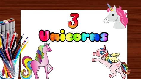 How To Draw A Cute Unicorn Youtube