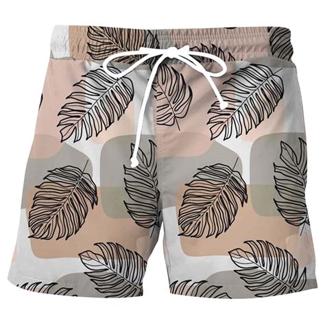 Fashion Swimming Board Shorts Men Mens Summer Gradient Tie Dye Sports