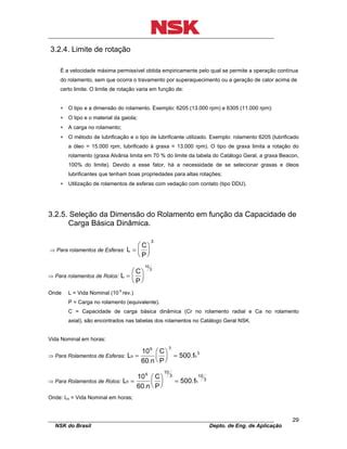 Nsk Manual De Treinamento Sobre Rolamentos Pdf