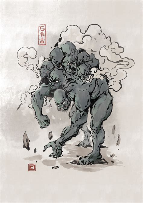 画了一组《黑神话》的同人插画画画的三哥 站酷zcool