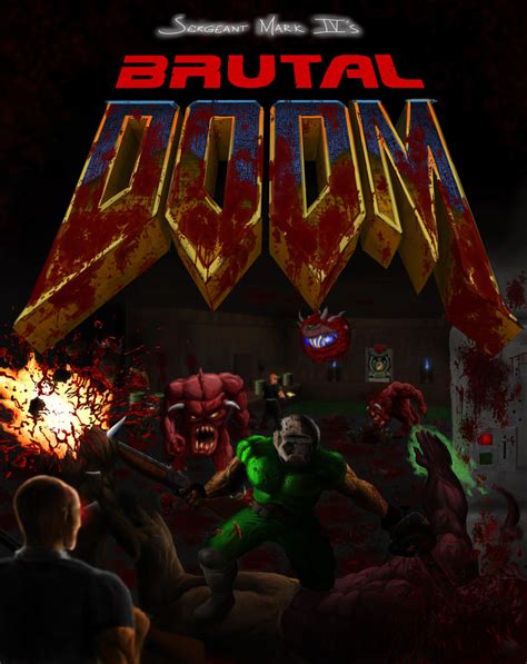 Brutal Doom Poster Version By Finfr Sk On Deviantart