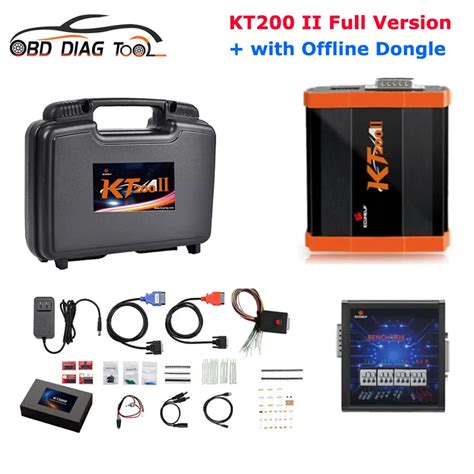 Upgrad KT200ii Online Full Version With Offline Dongle ECU Programmer