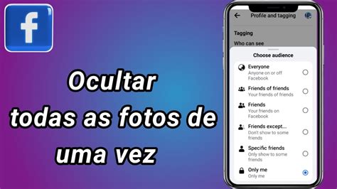 Como ocultar todas as fotos do Facebook de uma só vez YouTube