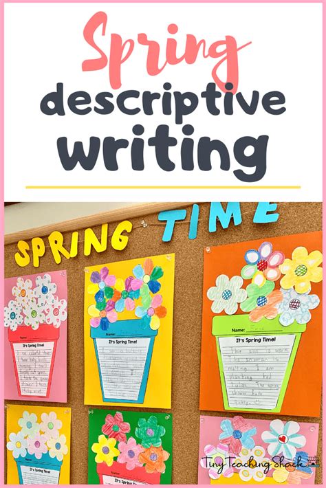 Spring Descriptive Writing Tiny Teaching Shack