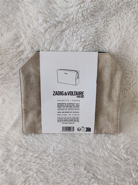 Zadig And Voltaire Perfume Cosmetics Bag New 9cm X 23cm Ebay