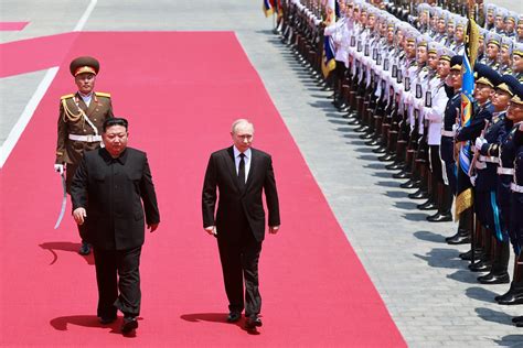 Kim Jong Un Y Vladímir Putin Firman Acuerdo De Asociación Estratégica