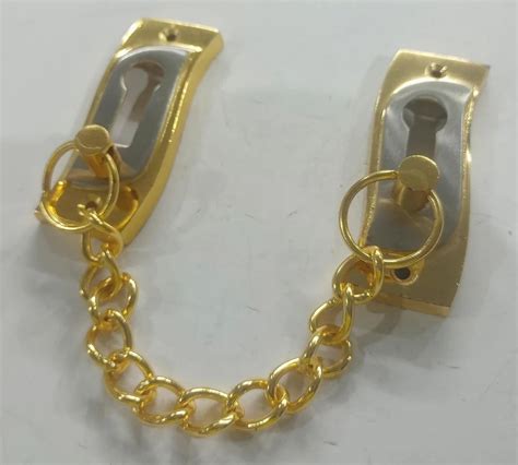 3mm Golden Brass Door Chain At Rs 396piece Antique Brass Door Chain