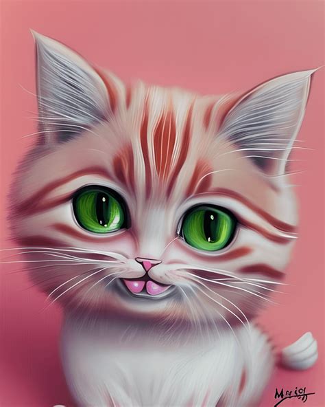 Cute Cat Smiling