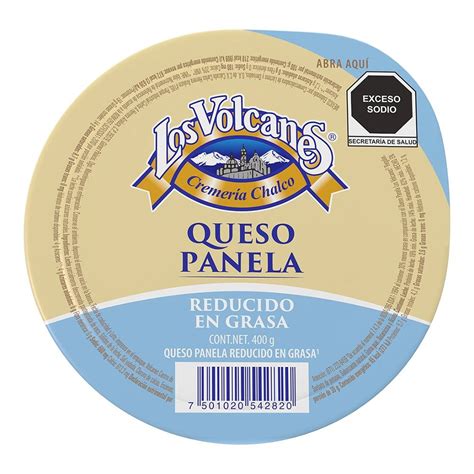 Queso Panela Los Volcanes Reducido En Grasa 400 G Walmart