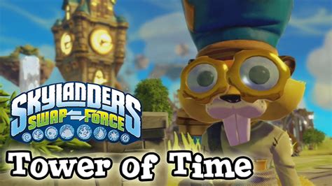 Let S Play Skylanders Swap Force Tower Of Time Adventure Pack Youtube