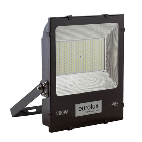 Eurolux W Led Floodlight K Black Hardware Connection