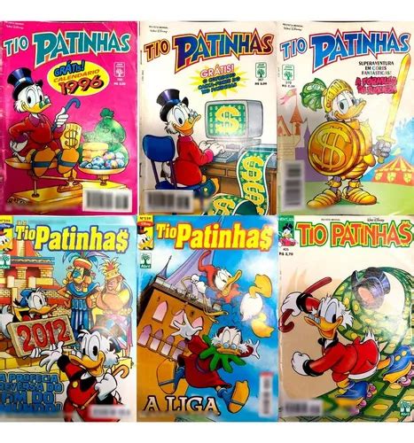 Kit 6 Revistinhas Gibis Quadrinhos Tio Patinhas Disney 13 MercadoLivre