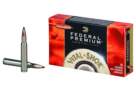 Federal Win Gr Nosler Ballistic Tip Vital Shok Box