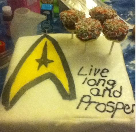 Star Trek Birthday Cake - CakeCentral.com