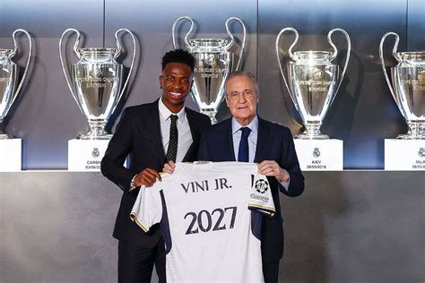 Vinicius Prolonge Au Real Madrid Jusqu En