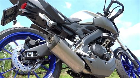 Yamaha Mt Akrapovic Exhaust Sound With Db Killer Only Youtube