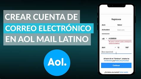 C Mo Crear Una Cuenta De Correo Electr Nico En Aol Mail Latino Gu A