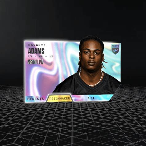 Davante Adams 2022 Genesis Set Holo REIGNMAKER NFT For Sale 2022