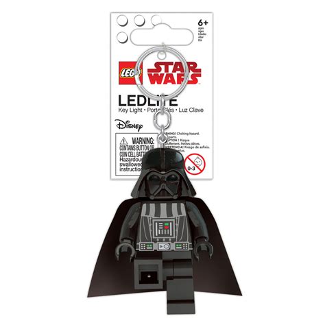 Brelok do kluczy z latarką LEGO Star Wars Darth Vader LEGO Sklep