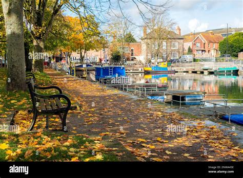 Autumn At The Lavant River Chichester West Sussex Uk Stock Photo Alamy