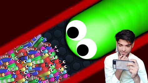 Slither Io 1 Pro Troll Snake Vs All Tiny Snakes Epic Slitherio Gameplay